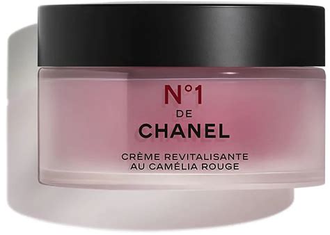 chanel crème revitalisante au camelia rouge|chanel no 1 revitalizing cream.